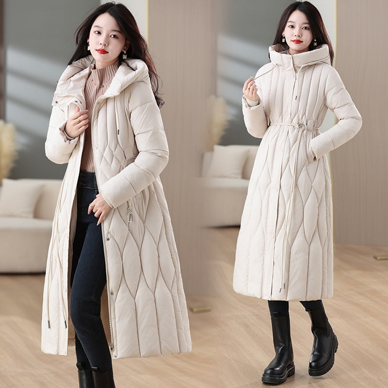 Women's Mid-length Thermal Cotton-padded Coat