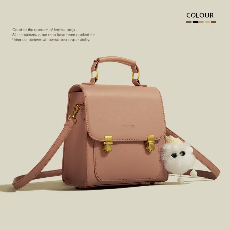 Retro Artistic Portable Shoulder Messenger Bag For Women