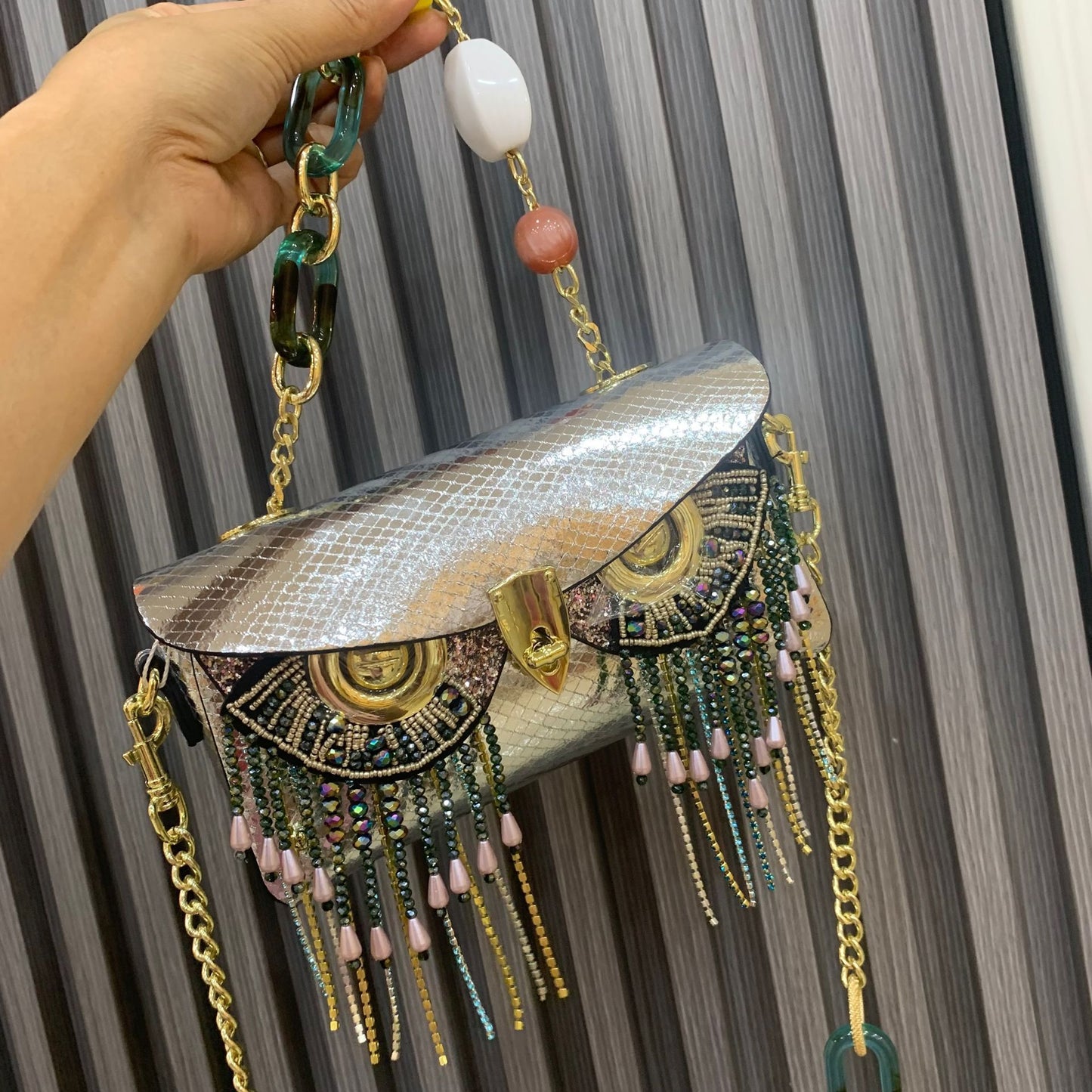 Women's Fashion Owl Underarm Shoulder Bag