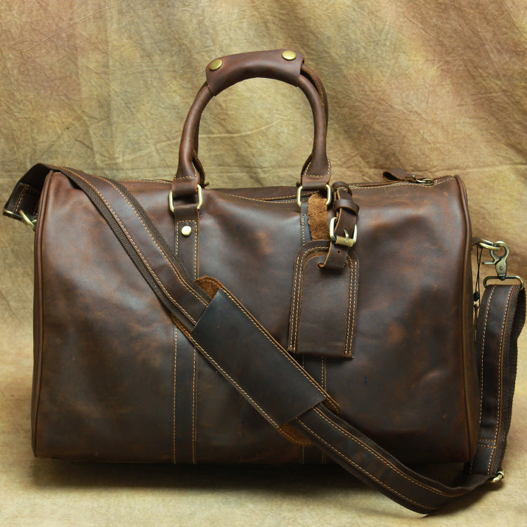 Bolso de mano vintage para hombre