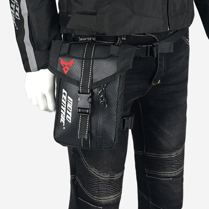 Motorcycle Riding Double Layer Waterproof Waist And Leg Bag