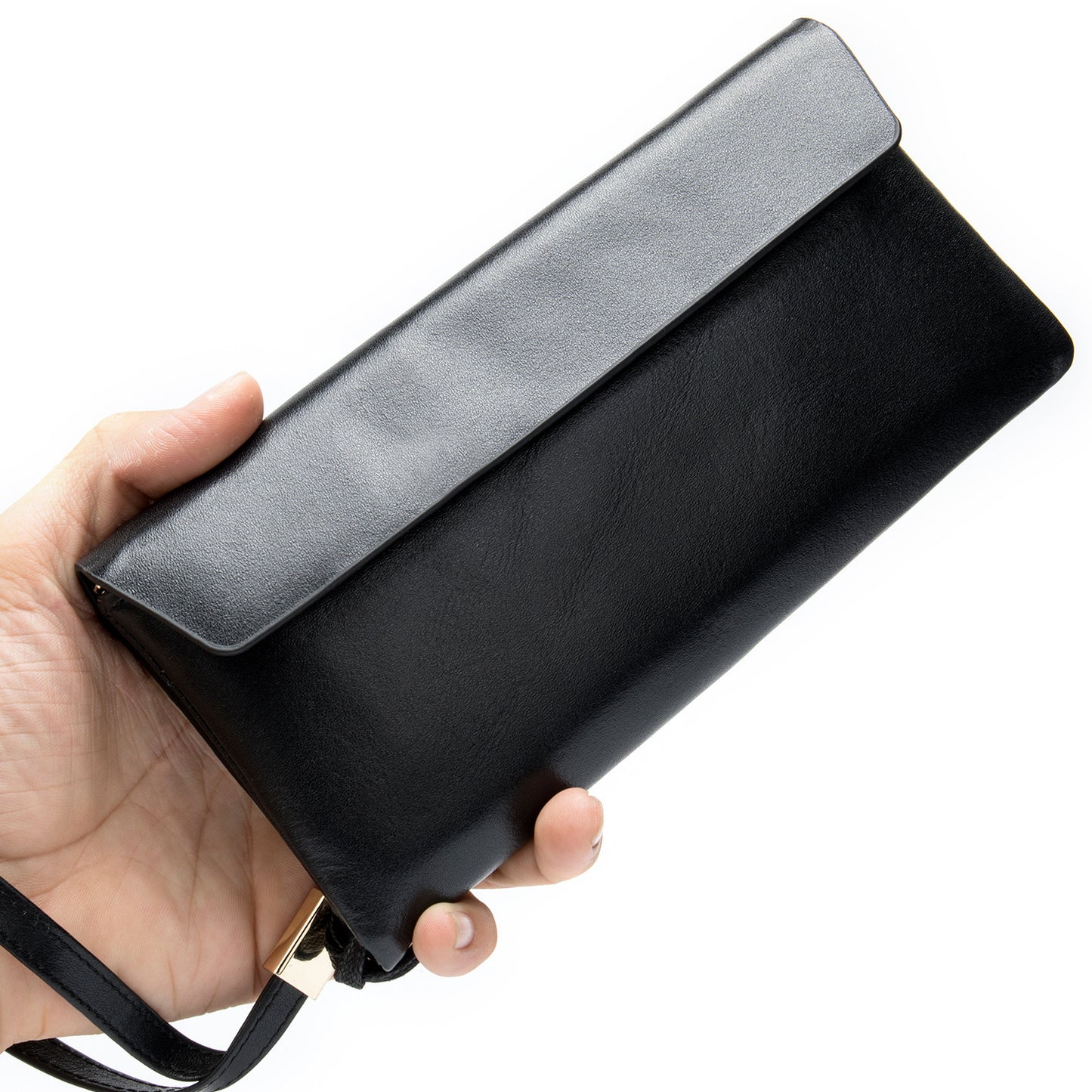 Retro Large Capacity Multiple Card Slots Long Genuine Leather Wallet