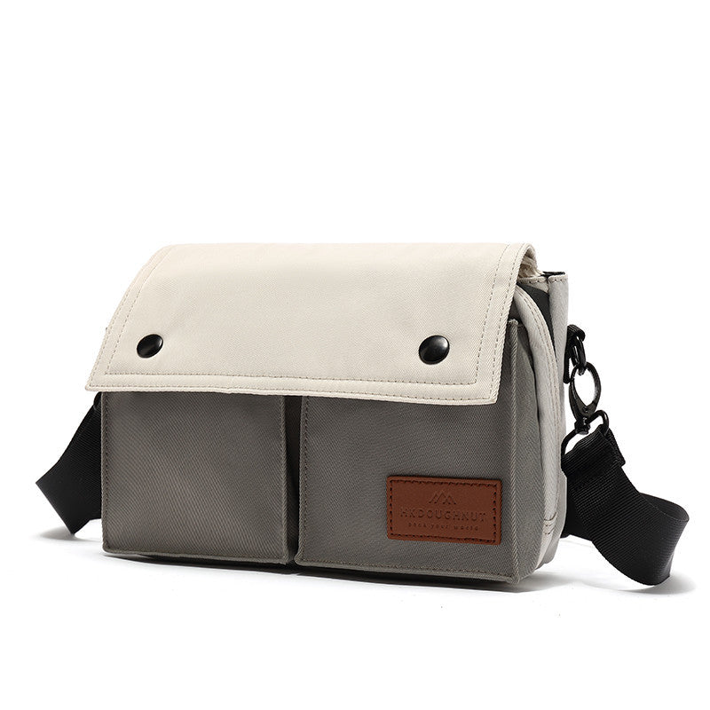 Men's And Women's Fashion Sports Multi-compartment Messenger Shoulder Canvas Bag