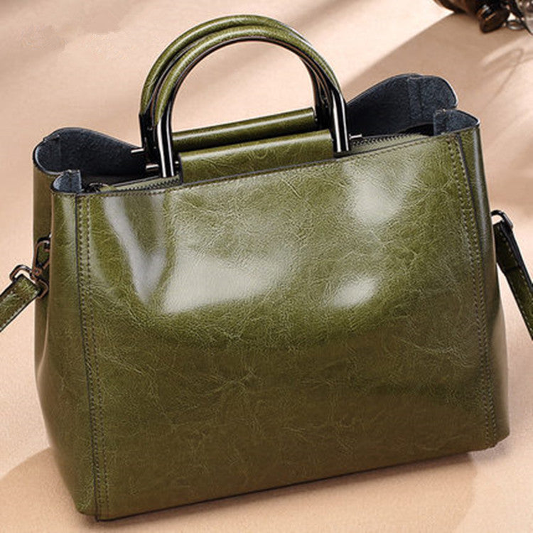 Women's Real Cowhide Multifunctional Tote