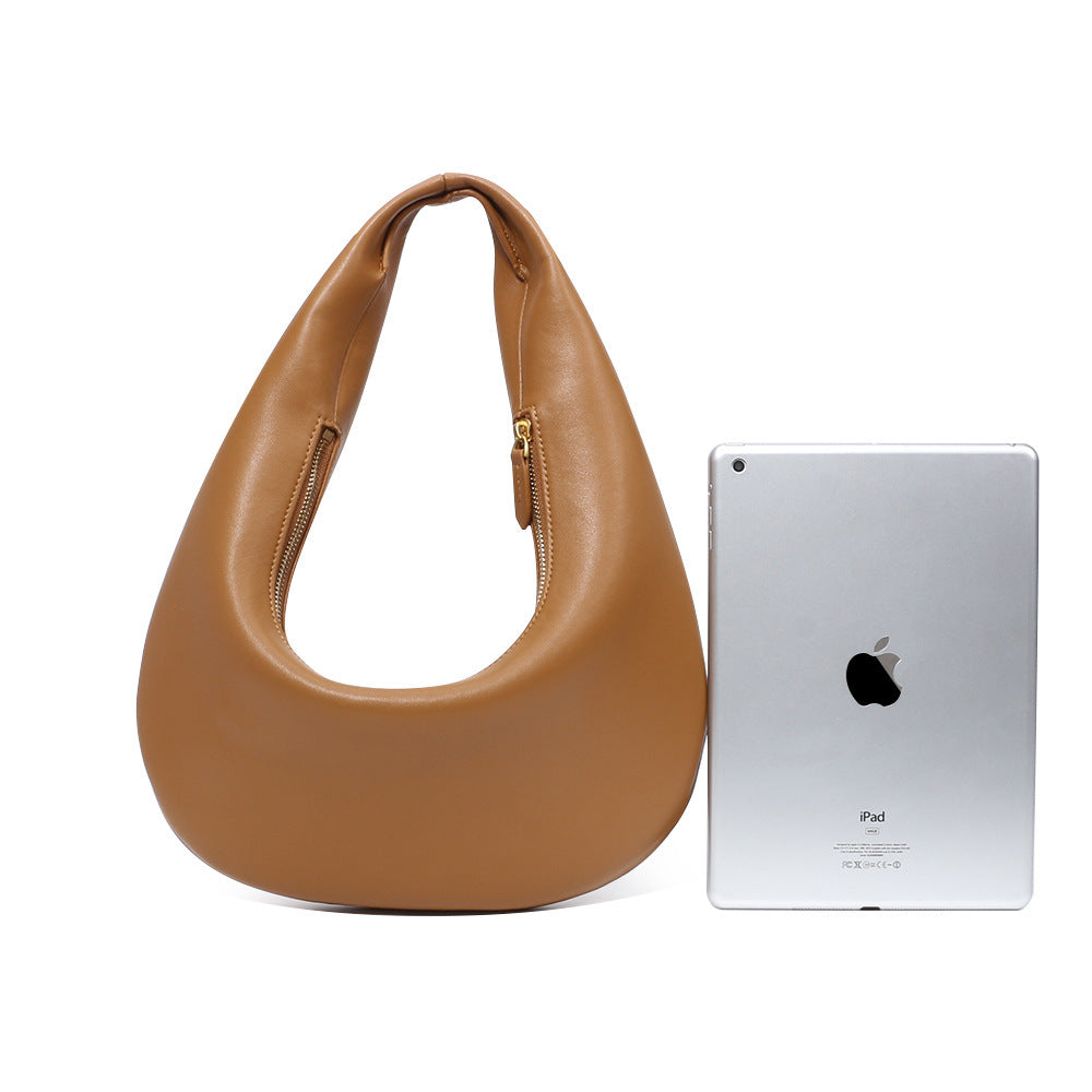 Bolso de hombro minimalista retro elegante para mujer