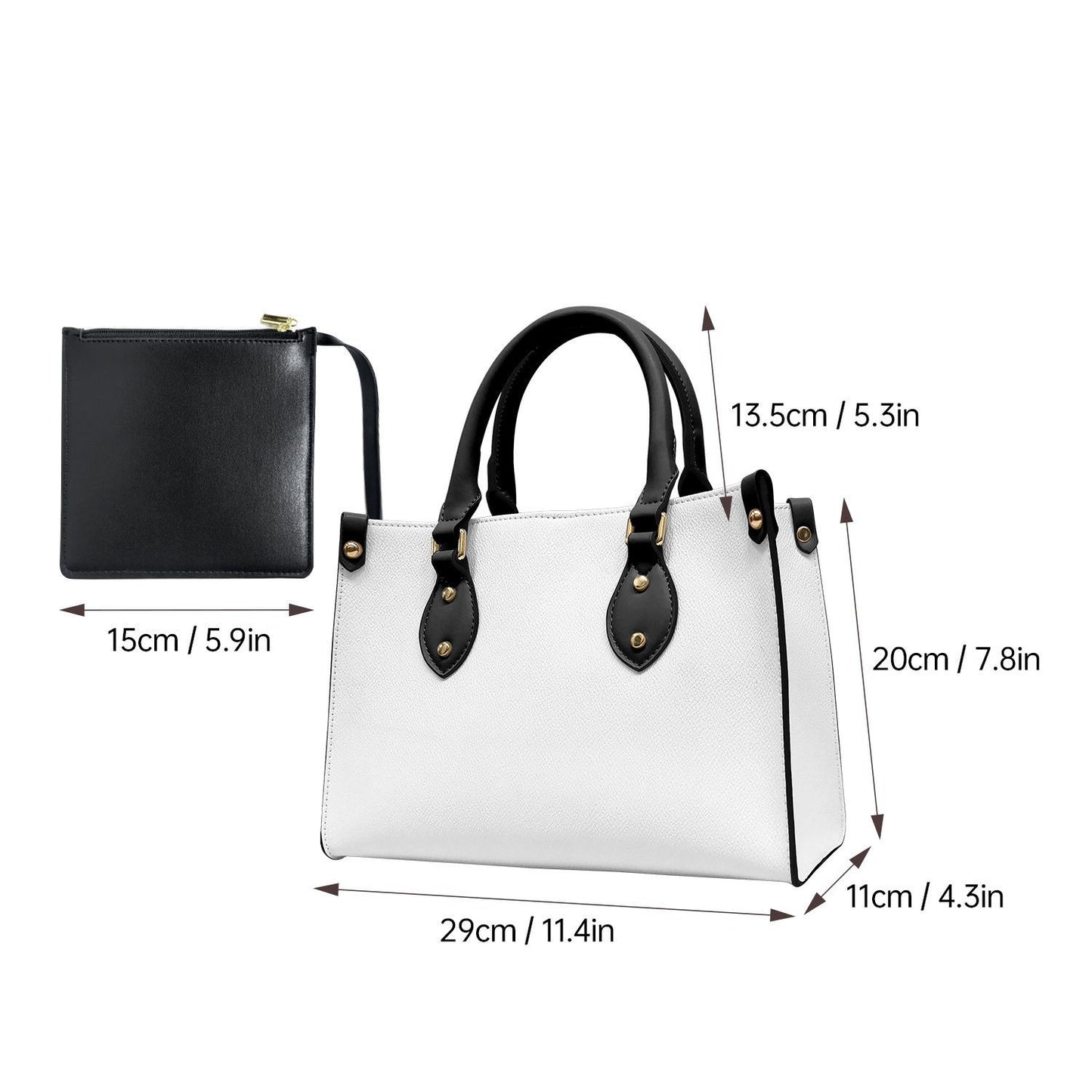 Women's PU Leather Handbag Travel Shopping Bag