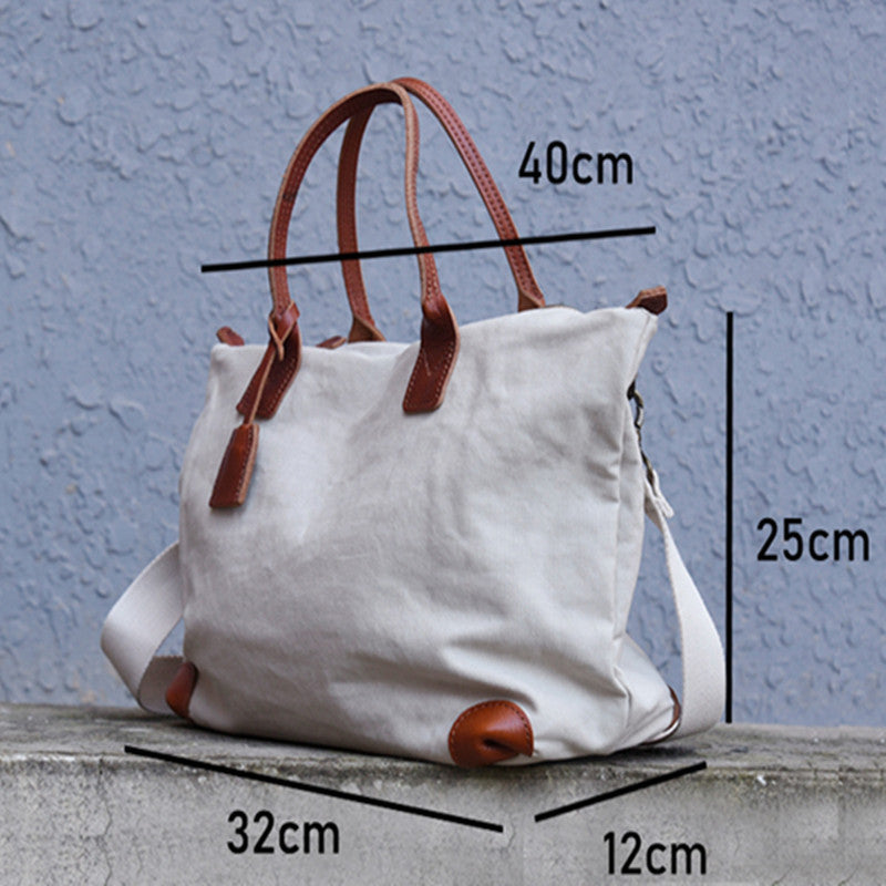 Canvas Retro Simple Trend One Shoulder Messenger Bag