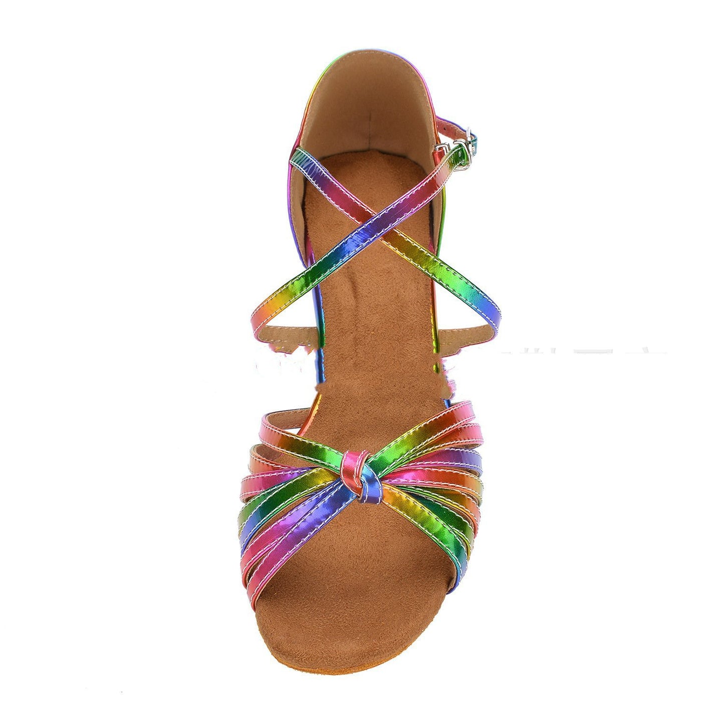 Zapatos de baile latino de colores para mujer