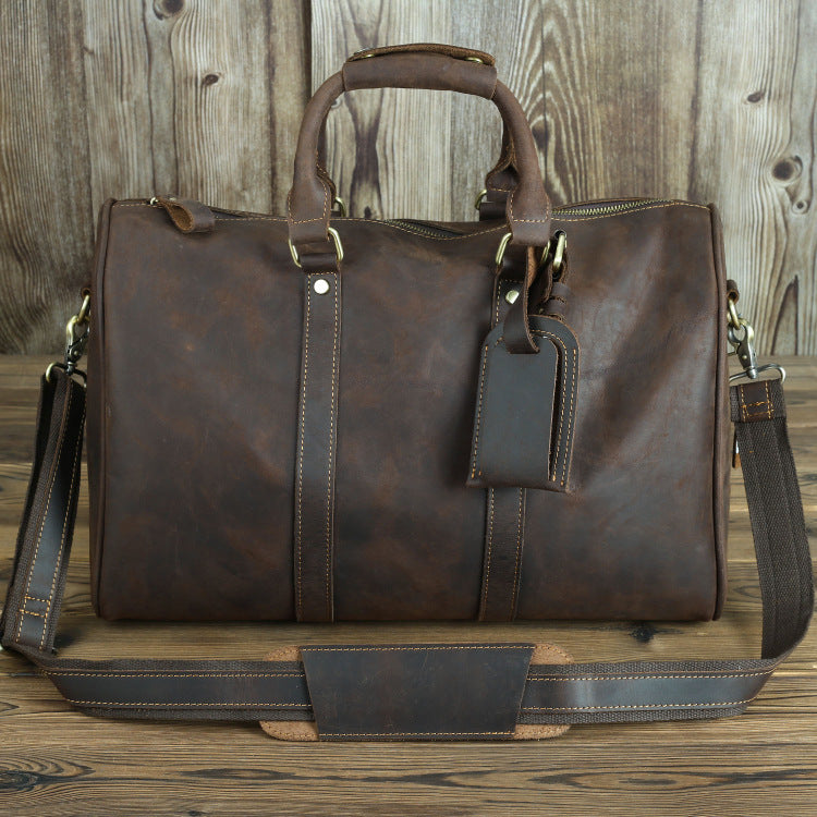 Bolso de mano vintage para hombre