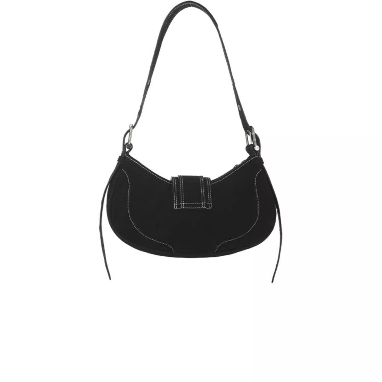 Bolso de hombro retro de piel de vaca nuevo para mujer