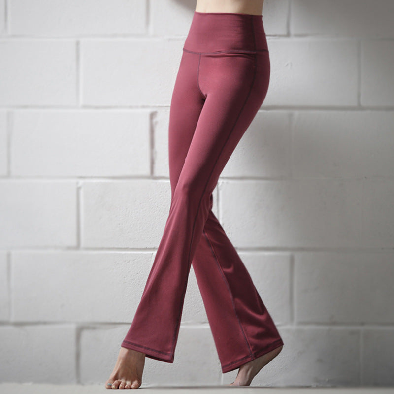 Pantalones de trompeta de yoga