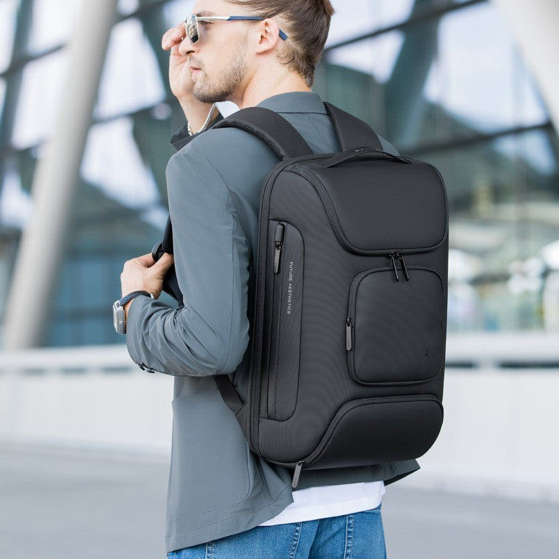 Mochila para computadora de negocios de gran capacidad para hombres