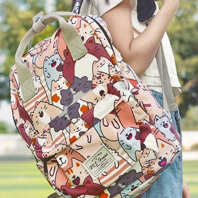 Mochila de verano de gran capacidad para mujer.