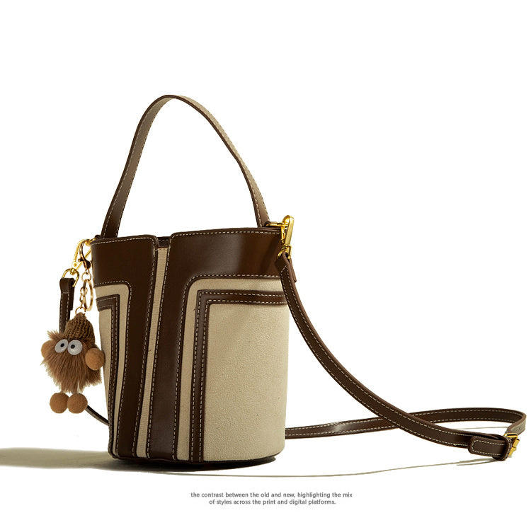 Bucket Bag Advanced Texture Women's Hand Bag