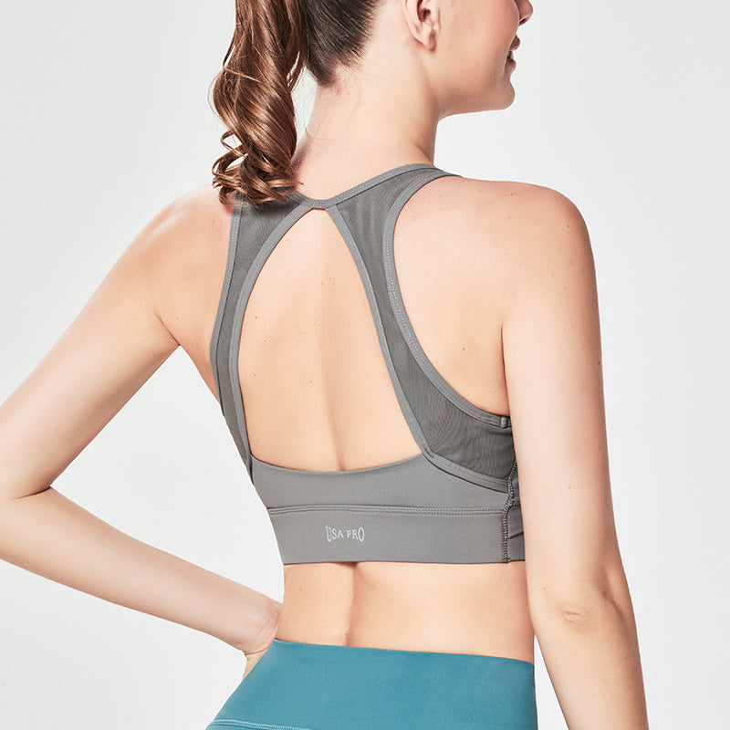 Sous-vêtements de sport haute intensité grande taille pour femmes, soutien-gorge de course antichoc, gilet de yoga