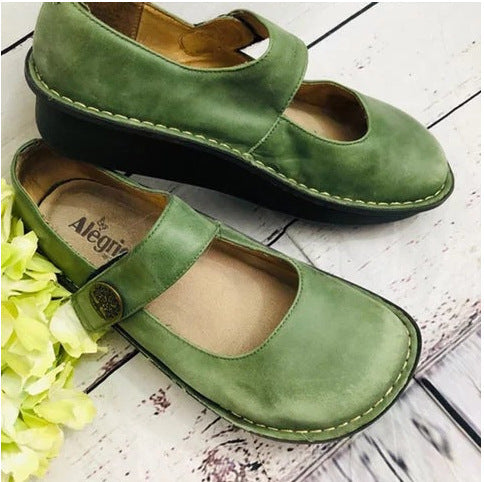 Women's Thin Shoes Flat Platform