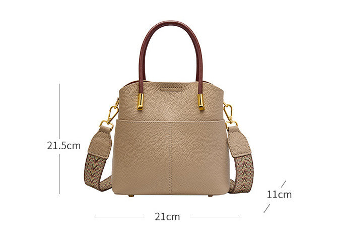 All-matching Western Style Bucket Bag For Women