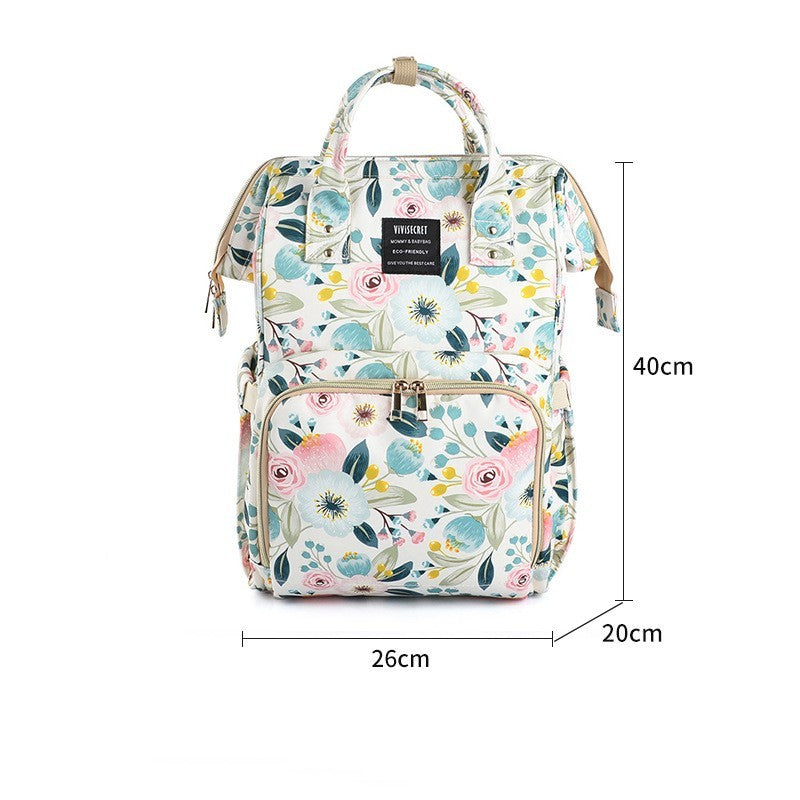 Mother And Child Back Multifunctional Go Out Hand Shoulder Mother Bag