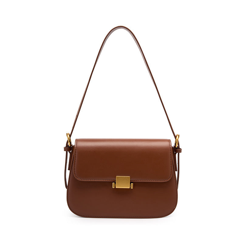 High-grade Special-interest Design Underarm Leather Women's Bag