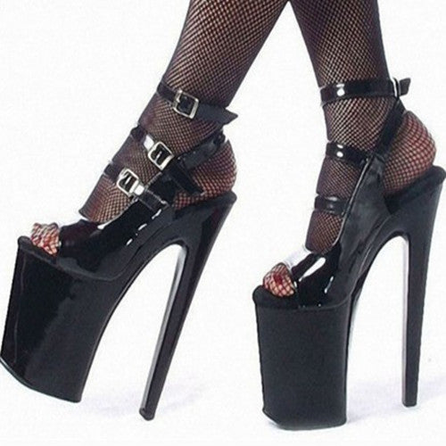 20cm Super High Heel Nightclub Model Bar Dancing Shoes