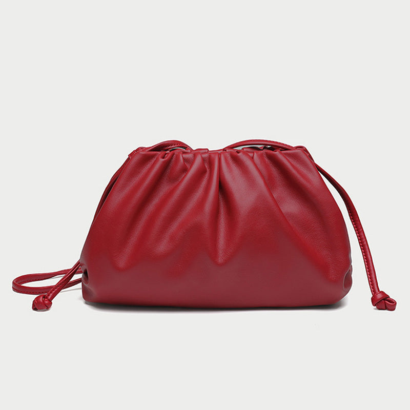 Yunduo Women's Niche Pleated Bag