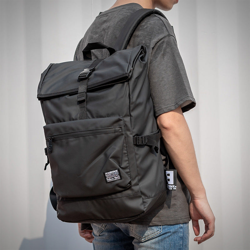 Men's Simple Casual Large Capacity Backpack