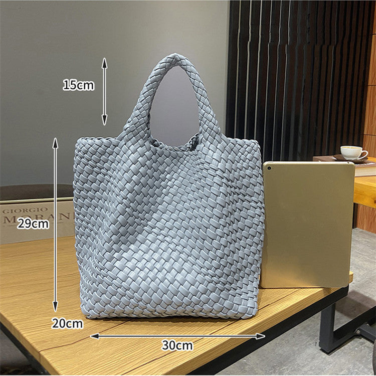 Women's Casual Large Capacity Woven One Shoulder Handbag