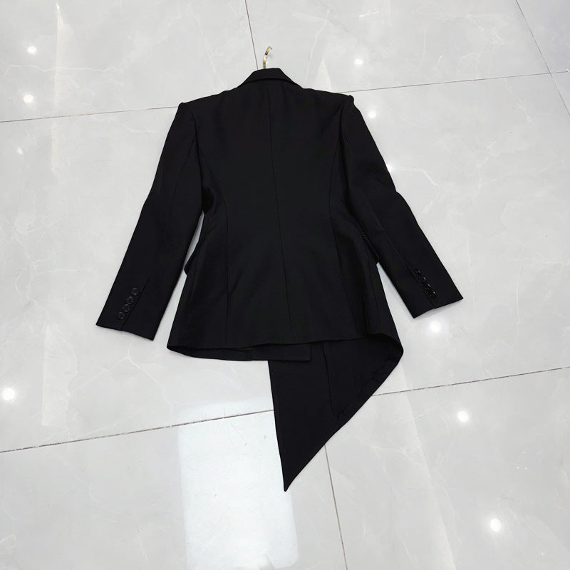 Women's Irregular Premium Commuter Suit Coat