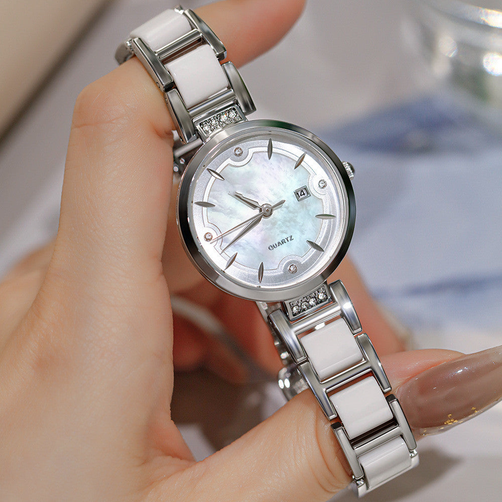 Elegant All-match Fashion Trendy Simple Special Interest Light Luxury Quartz Watch