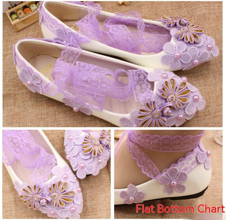 Low Heel Plus Size Women's Shoes Bridal Shoes