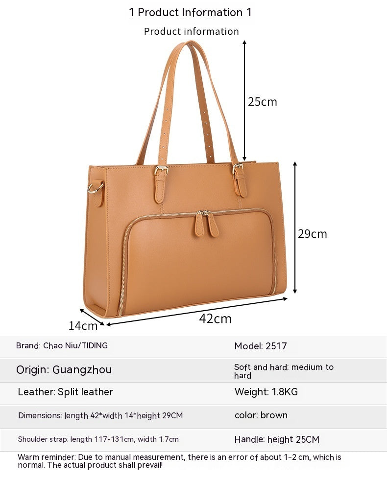 Bolso bandolera de hombro de gran capacidad y moda para mujer, bolso grande portátil de gran sentido