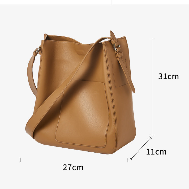 Fashion Casual Female Retro Bucket Bag