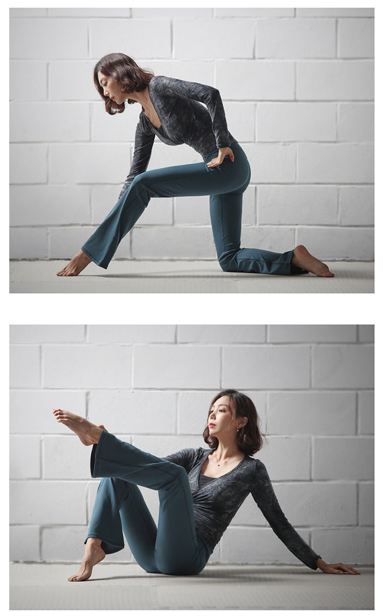 Pantalon de yoga trompette