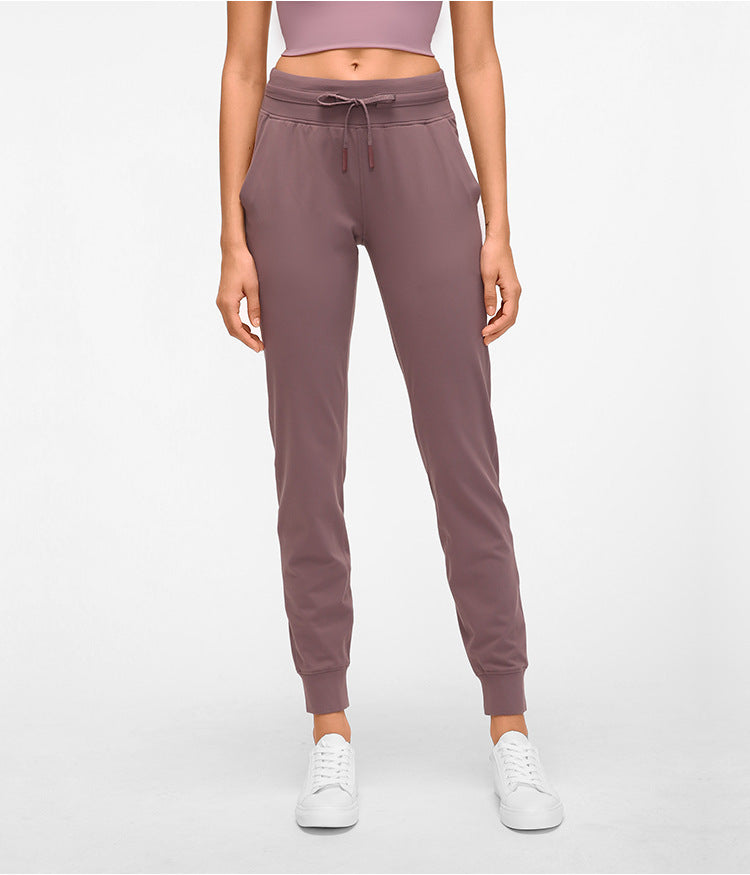 Pantalon de yoga nu