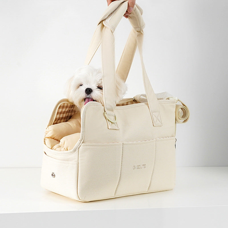 Portable One Shoulder Hand Messenger Puppy Carry Bag