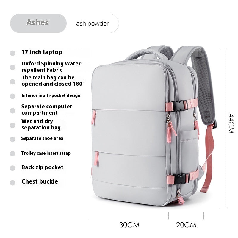 Men's And Women's Same Large Capacity Travel Computer Backpack