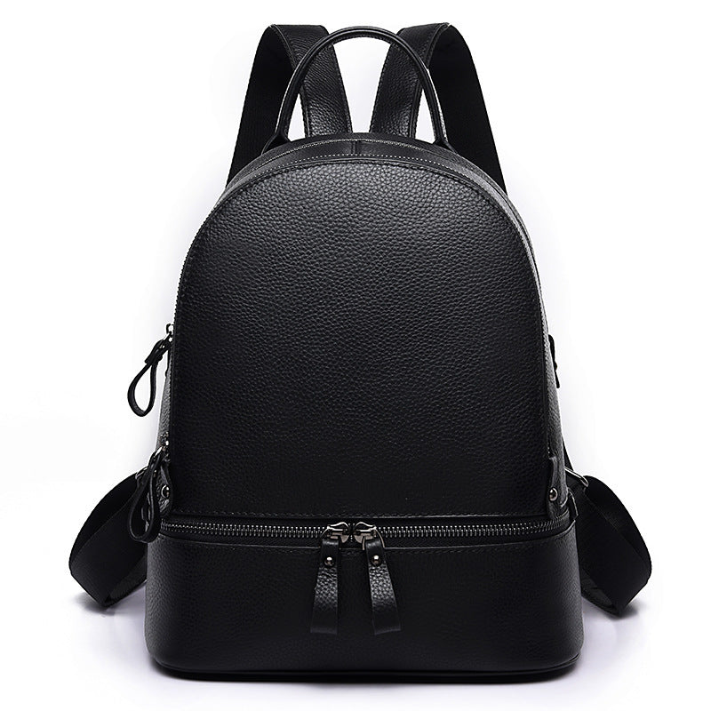 Backpack Women's Korean Fashion Casual Leather