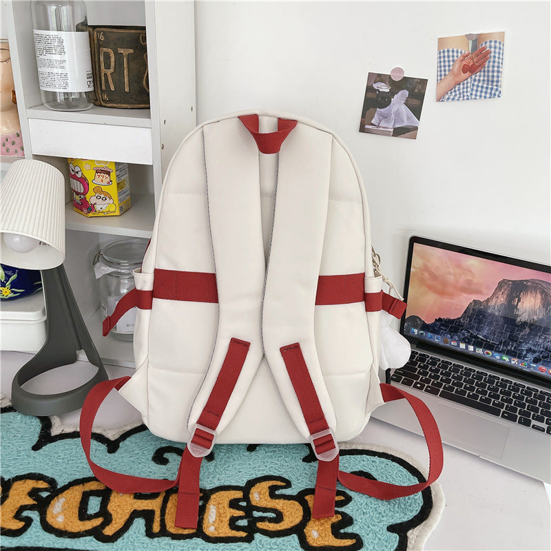 Women's New Japanese Style Simple College Style Backpack