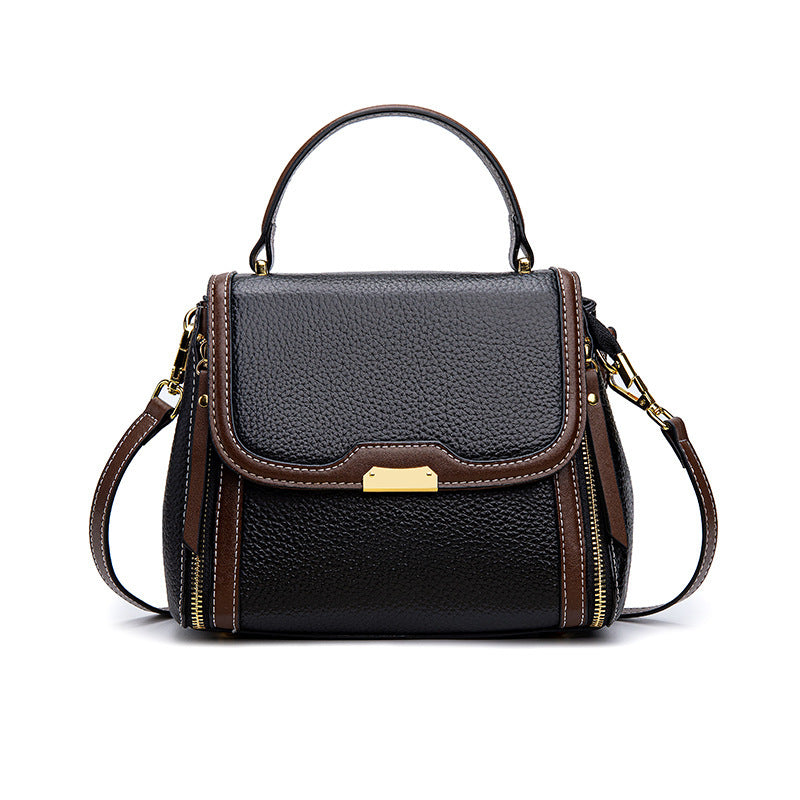 Women's Fashion Versatile Leather Handbag Shoulder Bag