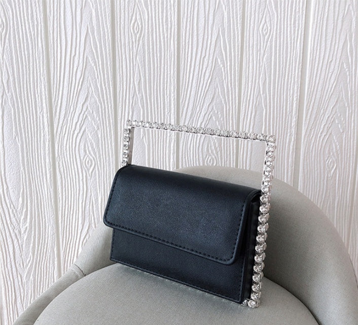 Women's Diamond Mini And Simple Handbag