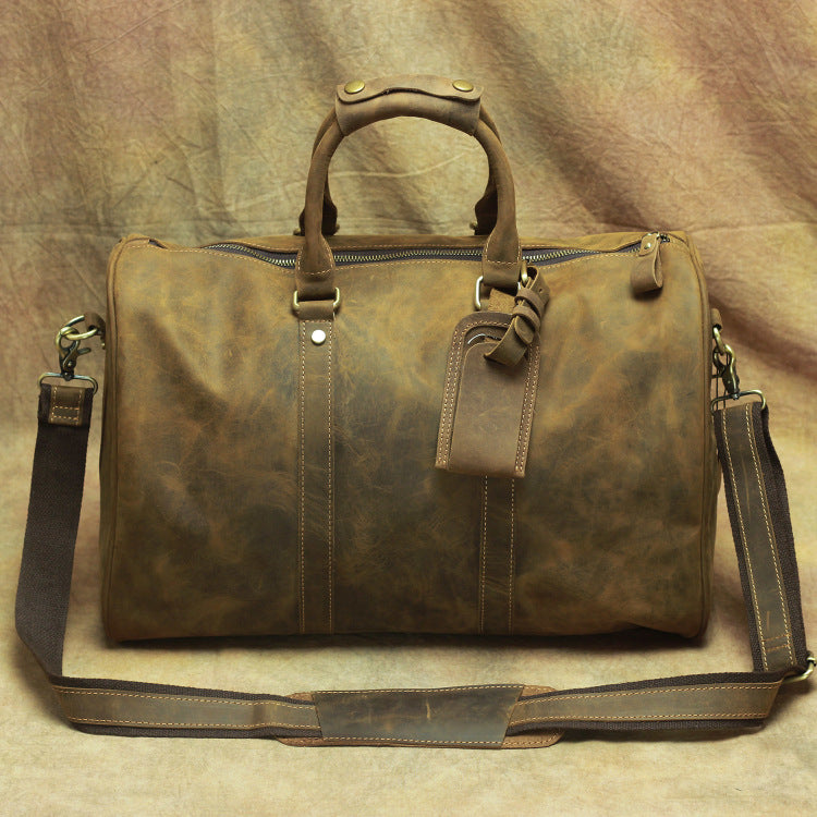 Bolso de mano vintage para hombre