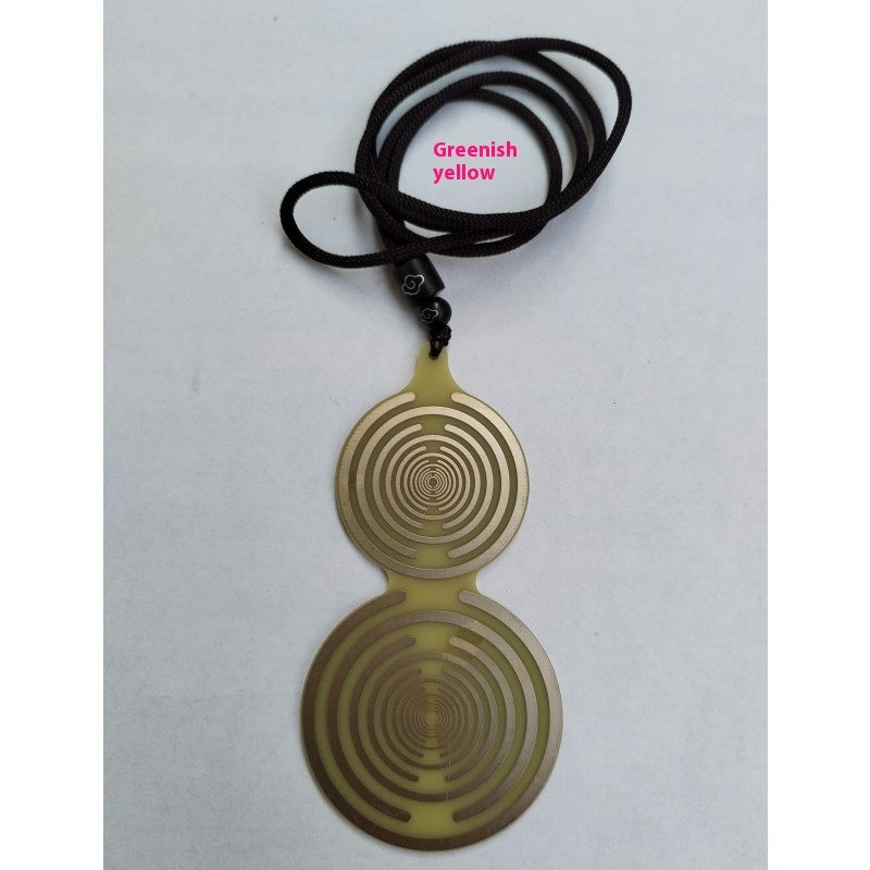 Pendentif en forme de gourde à oscillation multi-ondes à double face et à énergie MWO polarisée