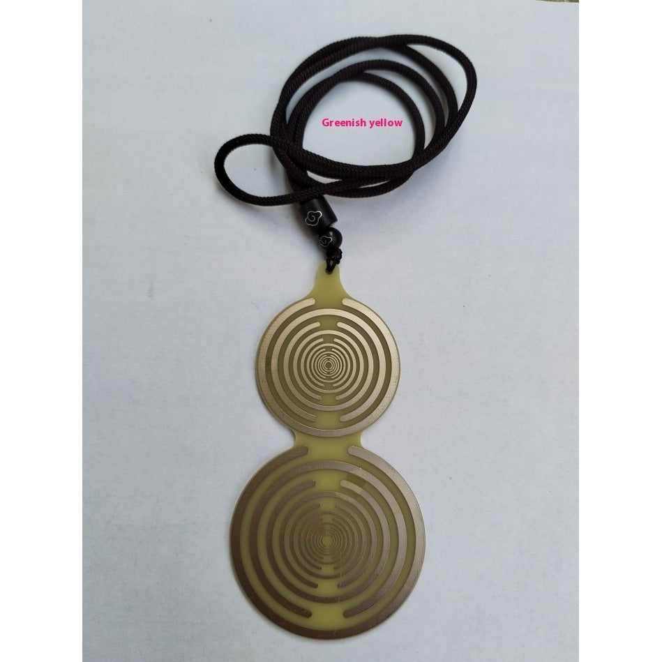 Pendentif en forme de gourde à oscillation multi-ondes à double face et à énergie MWO polarisée