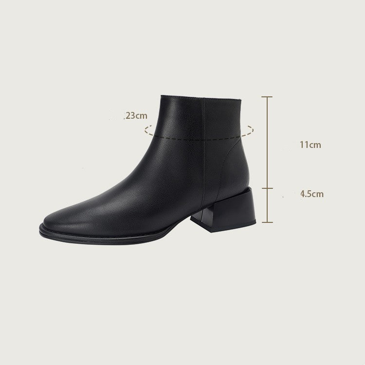 Autumn And Winter New Show Feet Small Martin Boots Female