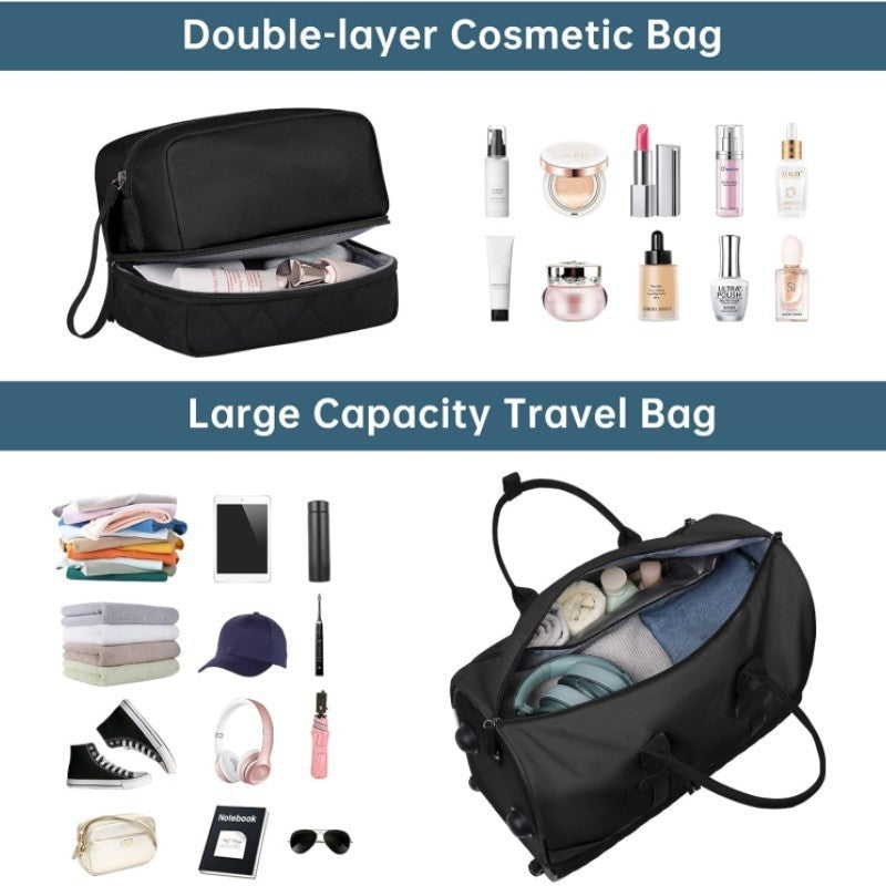 Trolley Convertible Portable Folding Travel Bag