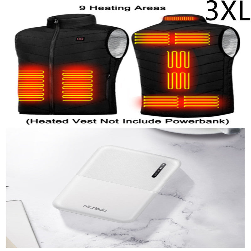 Power Bank 10000 MAh Heating Vest Mobile Power Bank