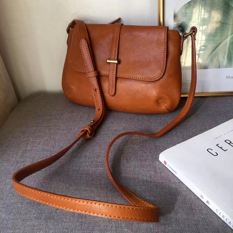 Original Casual All-match Saddle Leather Women's Bag