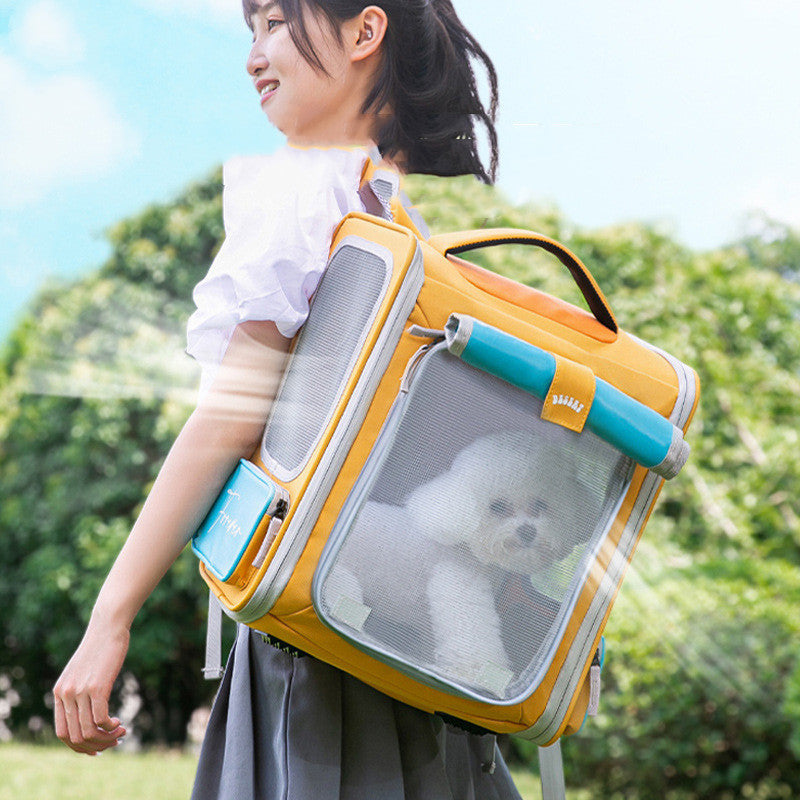 Hippie Multifunctional Dog Go Out Breathable Bag