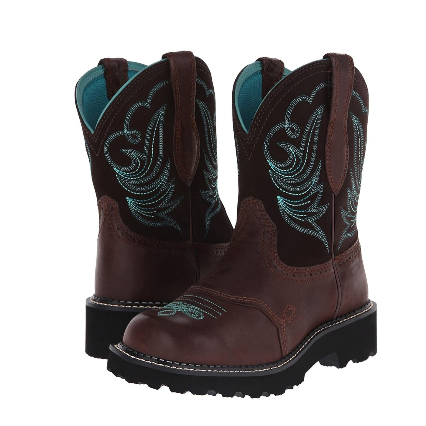 Embroidered Women Cowboy Boot Autumn And Winter Women's Mid Boots