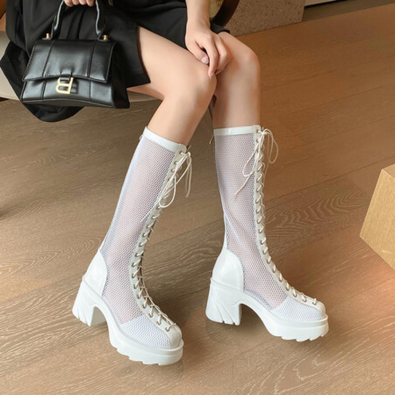 New Fashion Women's French British Cool Boots